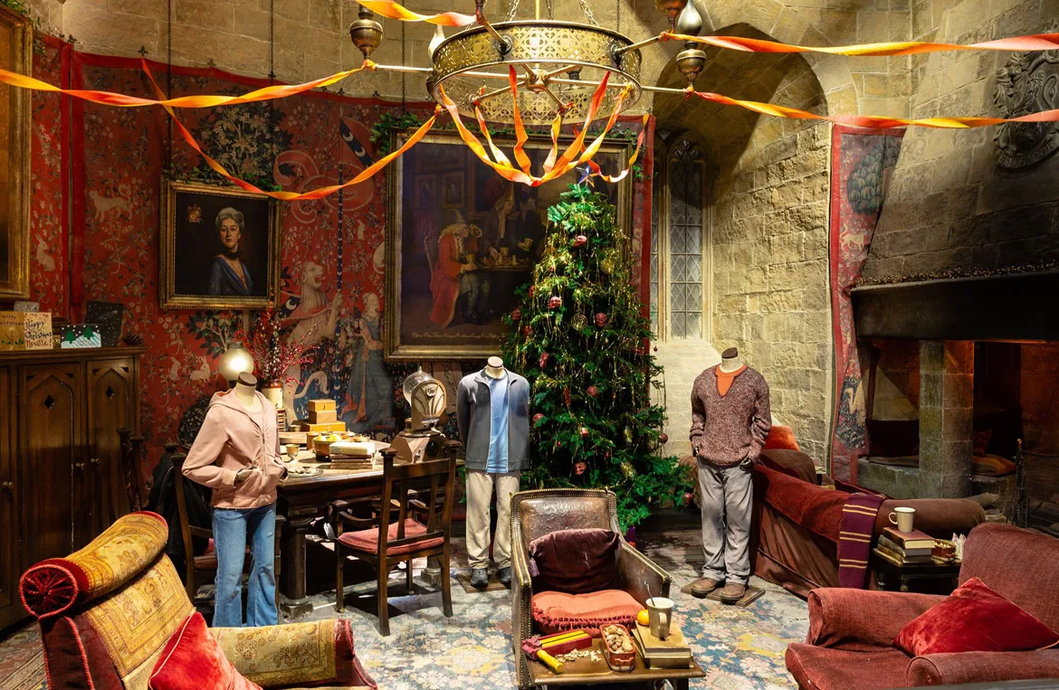 making of harry potter christmas