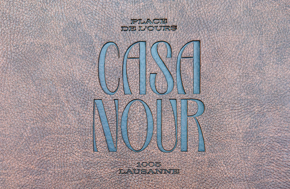 Restaurant Casa Nour à Lausanne, cuisine méditerranéenne entre Liban et Italie