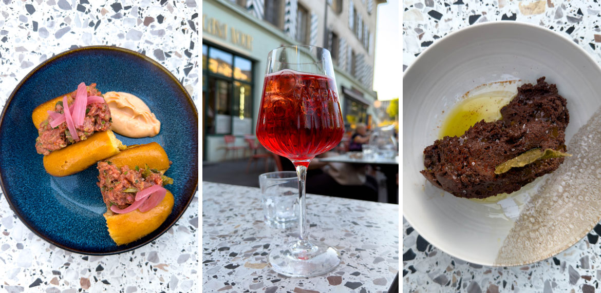 Restaurant Casa Nour à Lausanne, cuisine méditerranéenne entre Liban et Italie