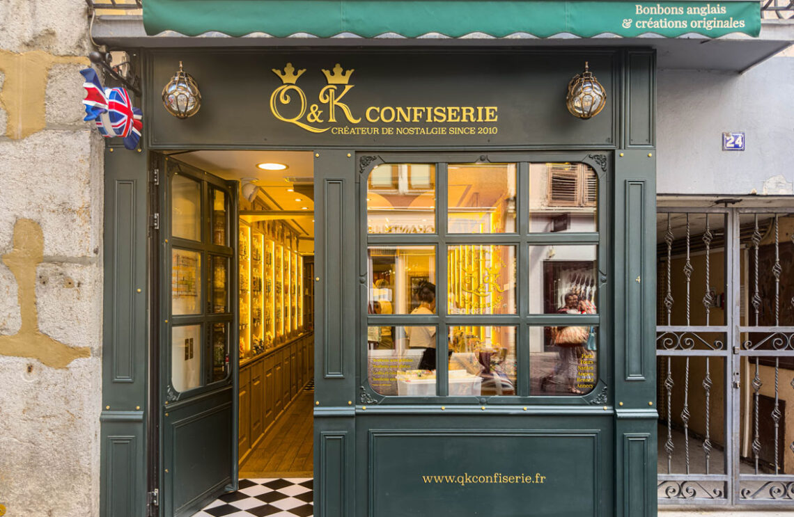 qk confiserie bonbons anglais annecy