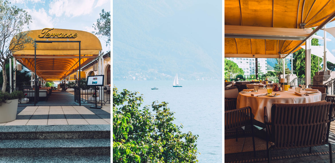 Terrasse du Petit Palais au Montreux Palace